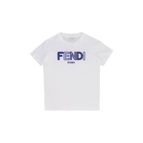 Fendi Childrens Boys In T Shirt White 1 main image 1